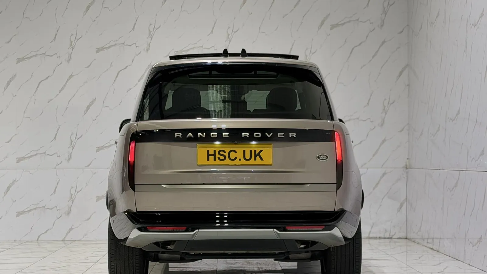 2023 Land Rover Range Rover — Rear view showing the Range Rover lettering and tail lights