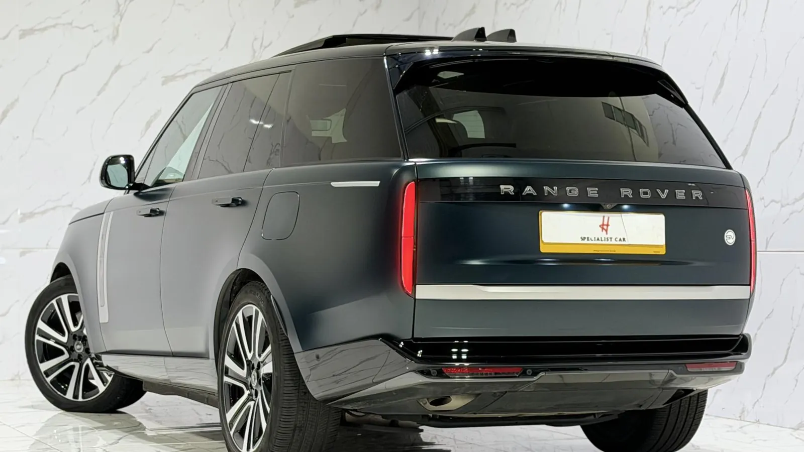2023 Land Rover Range Rover — Rear three-quarter view showing the tail lights and Range Rover lettering
