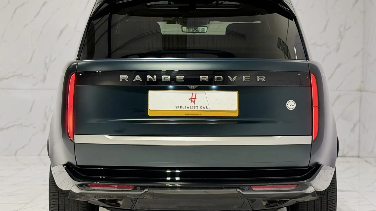 2023 Land Rover Range Rover — Rear view showing the Range Rover lettering and tail lights