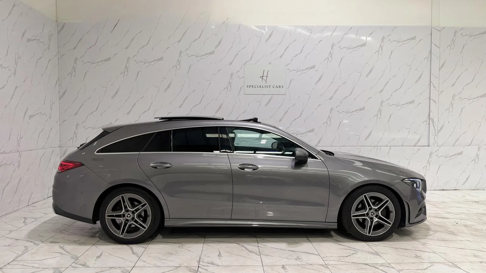 2022 Mercedes-Benz CLA — Full side profile of the Shooting Brake