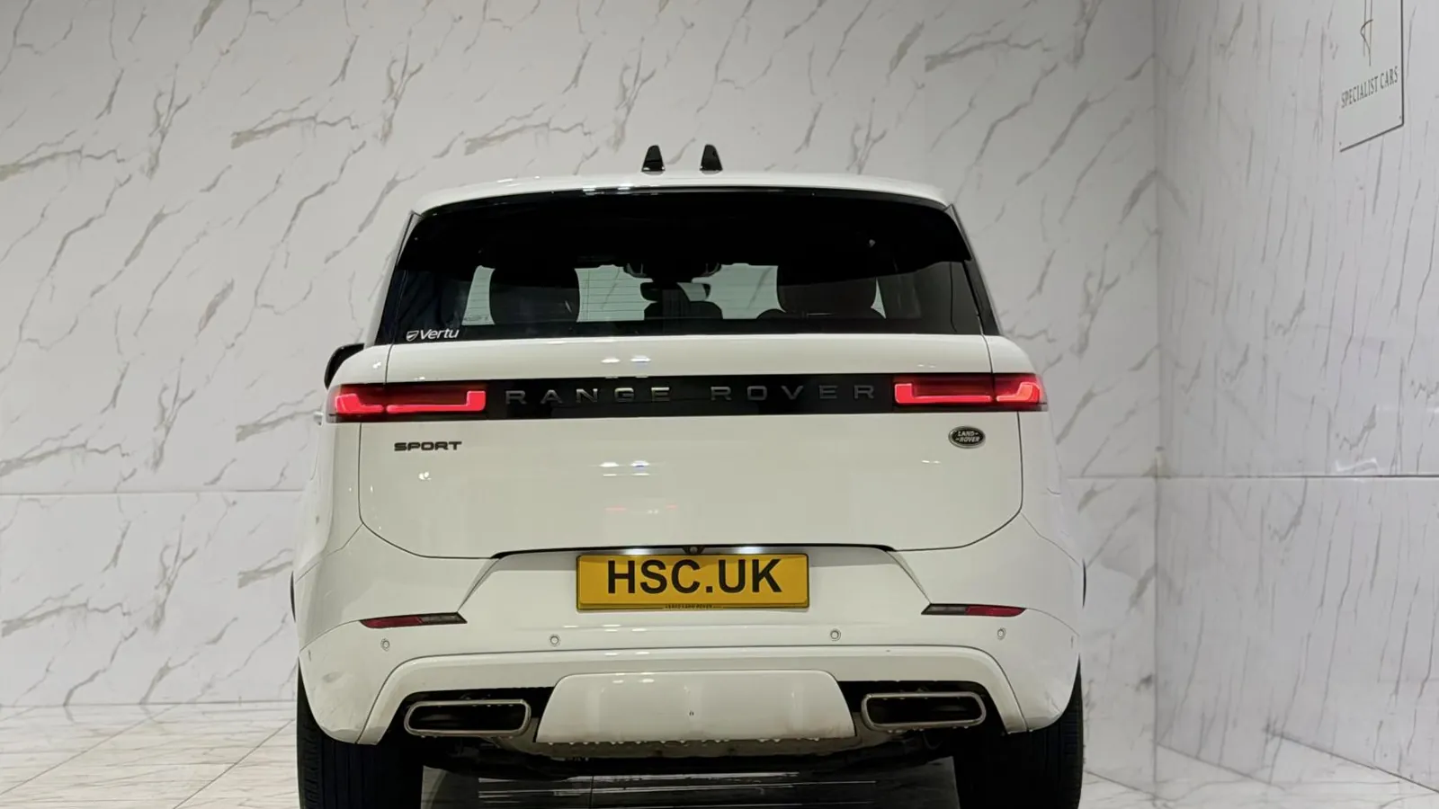 2023 Land Rover Range Rover Sport — Rear view showing the tail light bar and Sport lettering